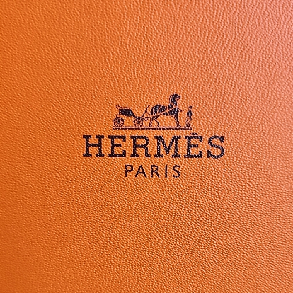 Hermès Silver Tie Luxury With Hermes Tie Box - Picture 2 of 9
